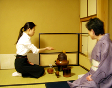 名宣会 稽古風景